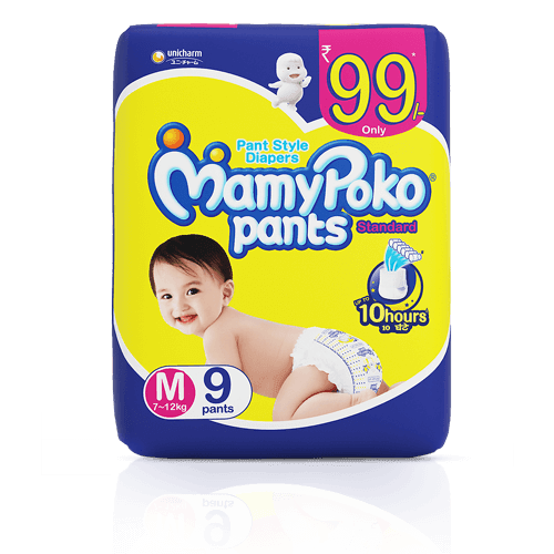 Buy MamyPoko Pants Standard Baby Diapers, Large (L), 46 Count, 9-14kg  Online at Low Prices in India - Amazon.in